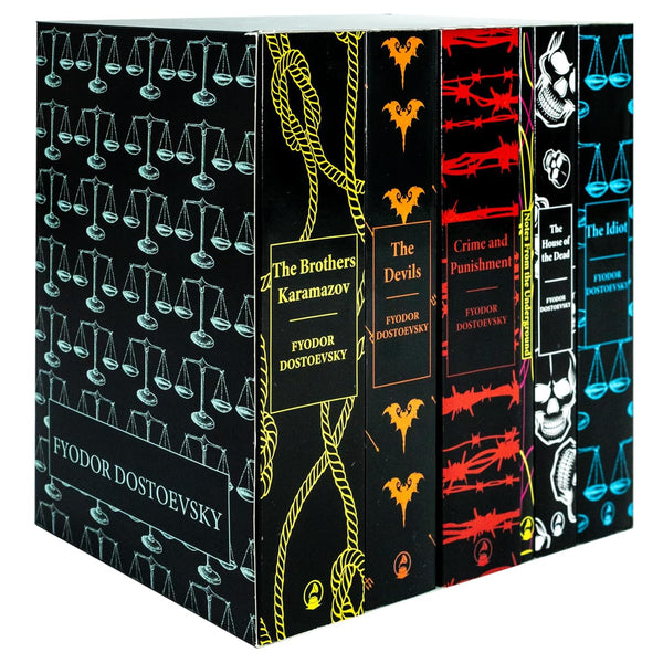 Complete Collection of Fyodor Dostoevsky 6 Books Set (Crime and Punishment, Notes From the Underground,The Brother Karamazov,The Devils,The House of the Dead,The Idiot)