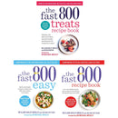 The Fast 800 Series 3 Books Collection Set (The Fast 800 Treats Recipe Book, The Fast 800 Easy, The Fast 800 Recipe Book)