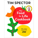 Food for Life and The Food for Life Cookbook 2 Books Collection Set by Tim Spector