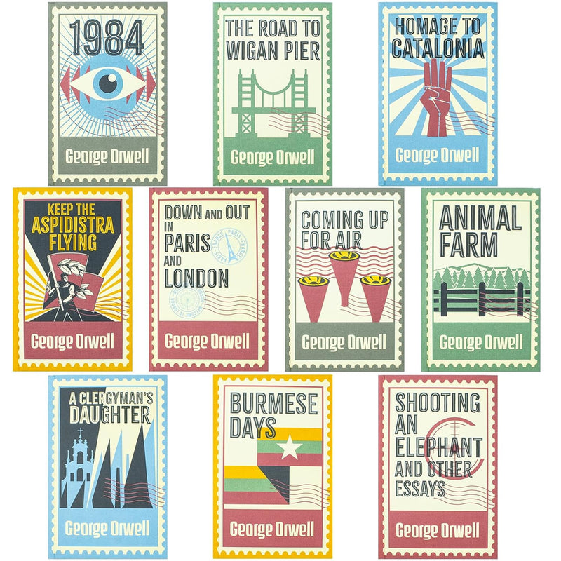 ["1984", "9781804456194", "adult fiction", "Adult Fiction (Top Authors)", "adult fiction book collection", "adult fiction books", "adult fiction collection", "Burmese Days", "Classic books", "Classic fiction", "Down and Out in Paris and London", "dystopian", "fiction classics", "Fiction Classics for Young Adults", "george orwell", "george orwell books", "george orwell collection", "george orwell series", "george orwell set", "greatest works of george orwell", "Greatest Works Of George Orwell Books collection", "Greatest Works Of George Orwell Books set", "Greatest Works Of George Orwell Box set", "Homage to Catalonia", "The Road to Wigan Pier"]