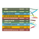 The Greatest Works Of George Orwell 10 Books Hardback Collection (1984, Animal Farm, The Road To Wigan Pier, Homage To Catalonia, Keep The Aspidistra Flying, Down And Out In Paris And London)