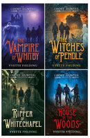 The Ghost Hunter Chronicles 4 Book Set By Yvette Fielding (The House In The Woods, The Ripper Of Whitechapel, The Witches Of Pendle, The Vampire Of Whitby)