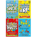 Glenn Murphy Collection 4 Books Set (Why is Snot Green?, Stuff That Scares Your Pants Off!, How Loud Can You Burp?, Poo! What IS That Smell?)