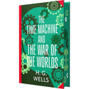 The Time Machine & The War of The Worlds by H. G. Wells (Deluxe Hardback Sprayed Edge Edition)