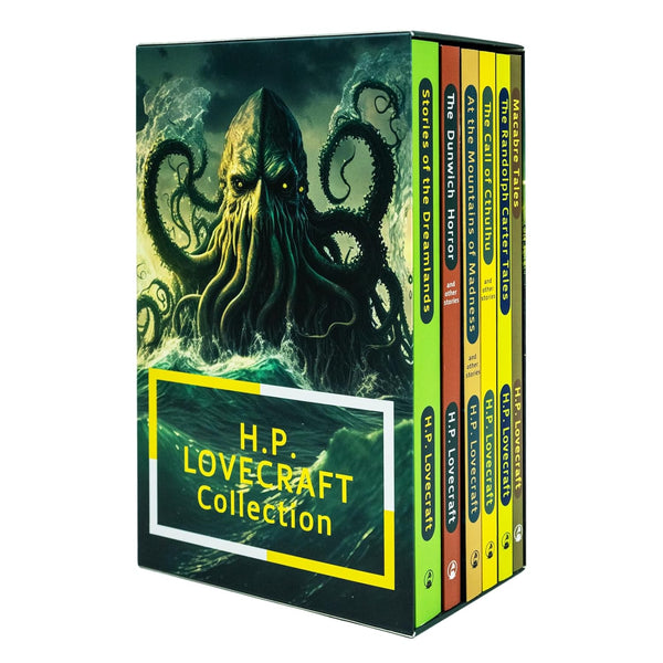 The H. P Lovecraft 6 Books Collection (Macabre Tales, At the Mountains of Madness, The Call of Cthulhu & Others)