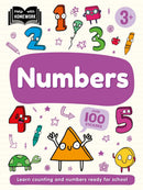 Help With Homework 5 Books Collection Set Age 3+ (Early Learning Skills, First Reading, First Writing, Letters, Numbers)