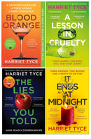Harriet Tyce Collection 4 Books Set (Blood Orange, The Lies You Told, It Ends At Midnight, A Lesson in Cruelty)