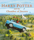Harry Potter Illustrated 4 Books Set PAPERBACK (Harry Potter and The Chamber of Secrets, The Philosophers Stone, The Prisoner of Azkaban, Goblet of Fire)