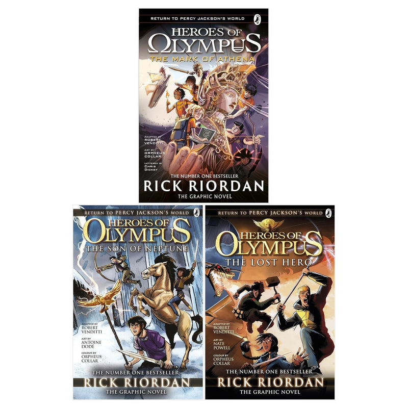 ["Children Books (14-16)", "comic and graphic novels", "comic graphic novels", "comics", "comics and graphic novels", "comics books", "Comics Graphic Novels", "Graphic novel", "graphic novel books", "graphic novels", "heroes of olympus", "heroes of olympus collection", "heroes of olympus complete series", "heroes of olympus series box set", "heroes of olympus set", "olympus book series", "Rick Riordan", "The Blood of Olympus", "the heroes of olympus book set", "the heroes of olympus books", "the heroes of olympus box set", "The House of Hades", "The Lost Hero", "The Mark of Athena", "The Son of Neptune", "young adults"]