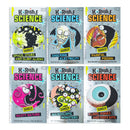 Horrible Science Collection 6 Books Set by Nick Arnold (Blood Bones and Body Bits, Microscopic Monsters, Nasty Nature, Painful Poison, Shocking Electricity, Space Stars and Slimy Aliens)