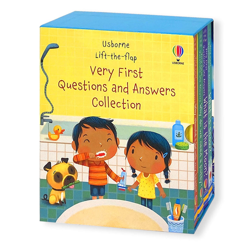 Usborne Lift-the-flap Series My Very First Questions and Answers Colle