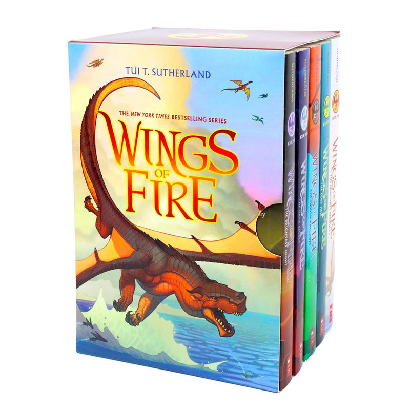 Wings of Fire books Boxset (1-5) By Tui T Sutherland