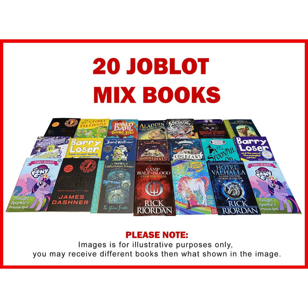 Joblot Wholesale of 20 New Fiction Books Collection Set