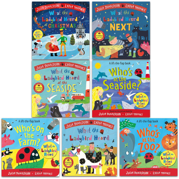 What the Ladybird Heard and other Stories 7 Books Collection Set by Julia Donaldson