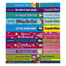 Jacqueline Wilson 12 Books Collection Set (Double Act, Candyfloss, Rent a Bridesmaid, Cookie, Little Darlings, Best Friends & MORE)