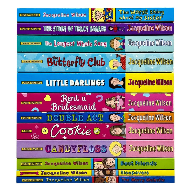 Jacqueline Wilson books Collection 12 Stories Books Box Set