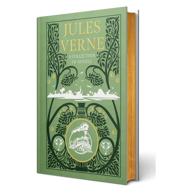Jules Verne A Collection Of Novels (Leather-bound)