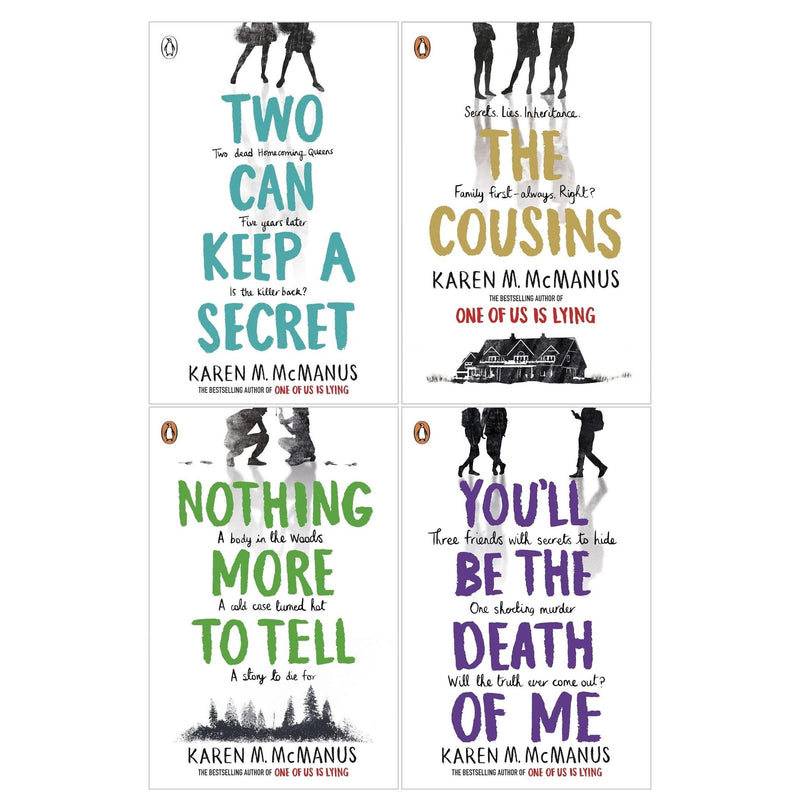 ["9780678463970", "children books", "children school stories", "children thrillers books", "crime mystery fiction", "fiction books", "karen mcmanus", "karen mcmanus book collection", "karen mcmanus book collection set", "karen mcmanus book set", "karen mcmanus books", "karen mcmanus collection", "karen mcmanus series", "karen mcmanus series books", "one of us is lying", "one of us is next", "the cousins", "two can keep a secret", "you'll be the death of me", "young adult books", "young adult mystery fiction books"]