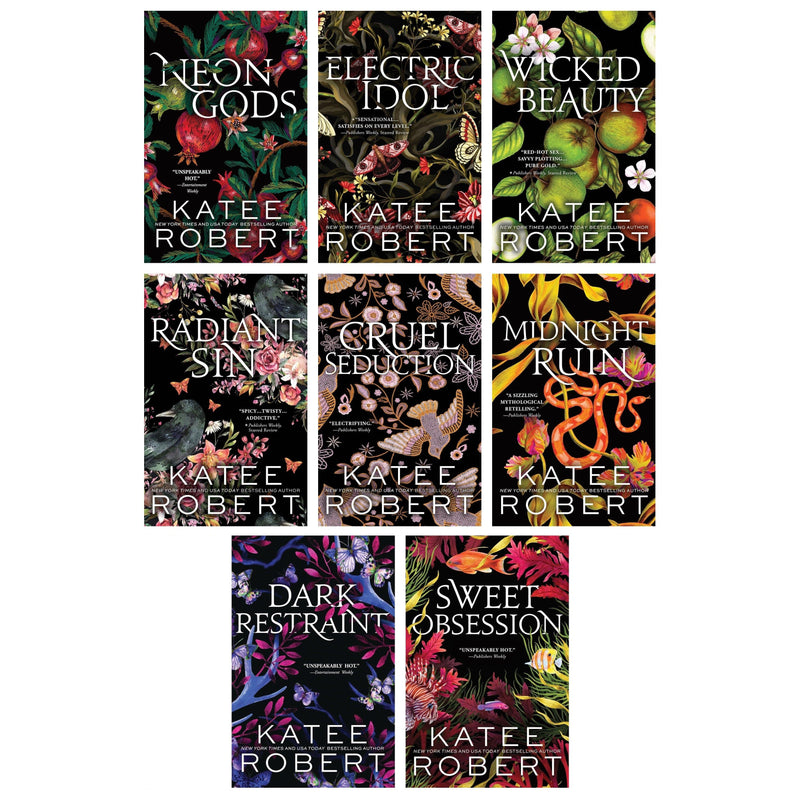 Dark Olympus Series By Katee Robert 8 Books Collection Set