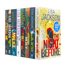 Lisa Jackson 8 Books Collection Set (The Night Before, The Morning After, Without Mercy, Hot Blooded, If Only She Knew, Malice, Expecting to Die, Tell Me)