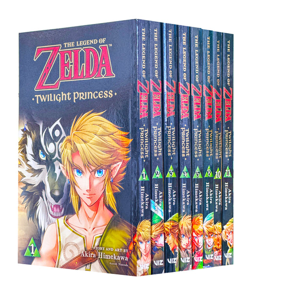 The Legend Of Zelda Twilight Princess Vol 1,2,3,4,5,8,10,11 Collection 8 Books Set By Akira Himekawa