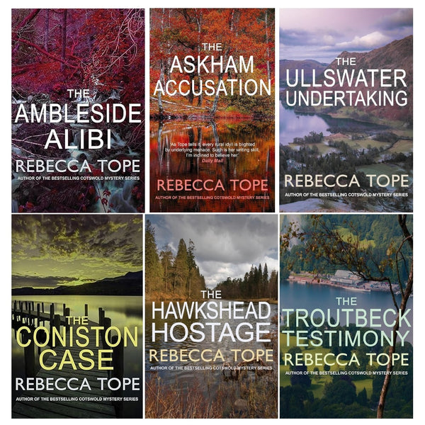 Lake District Mysteries Collection Books Set By Rebecca Tope (Ambles