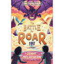 The Land of Roar Series 4 Books Collection Set by Jenny McLachlan (Land of Roar, Return to Roar, Battle for Roar, Dragon Riders of Roar)