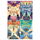The Land of Roar Series 4 Books Collection Set by Jenny McLachlan (Land of Roar, Return to Roar, Battle for Roar, Dragon Riders of Roar)
