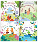 Usborne Lift-The-Flap First Questions and Answers 4 Books Set (Where Do Babies Come From?, What are Feelings?, Why do we need Bees?, Why do things Die?)