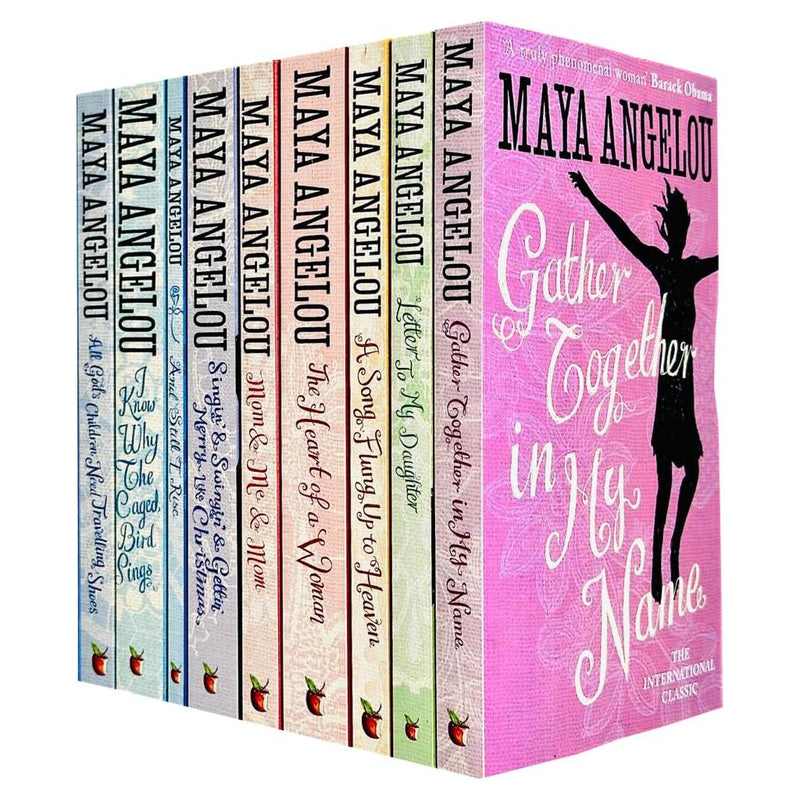 ["9789124079185", "a song flung up to heaven", "all gods children need travelling shoes", "american poetry", "and still i rise", "criticism on poetry", "gather together in my name", "i know why the caged bird sings", "maya angelou", "maya angelou autobiography", "maya angelou biographies", "maya angelou book collection", "maya angelou book collection set", "maya angelou books", "maya angelou books in order", "maya angelou collection", "maya angelou series", "maya angelou series in order", "mom and me and mom", "singin and swingin and gettin merry like christmas", "the heart of a woman", "women writers", "womens writing"]