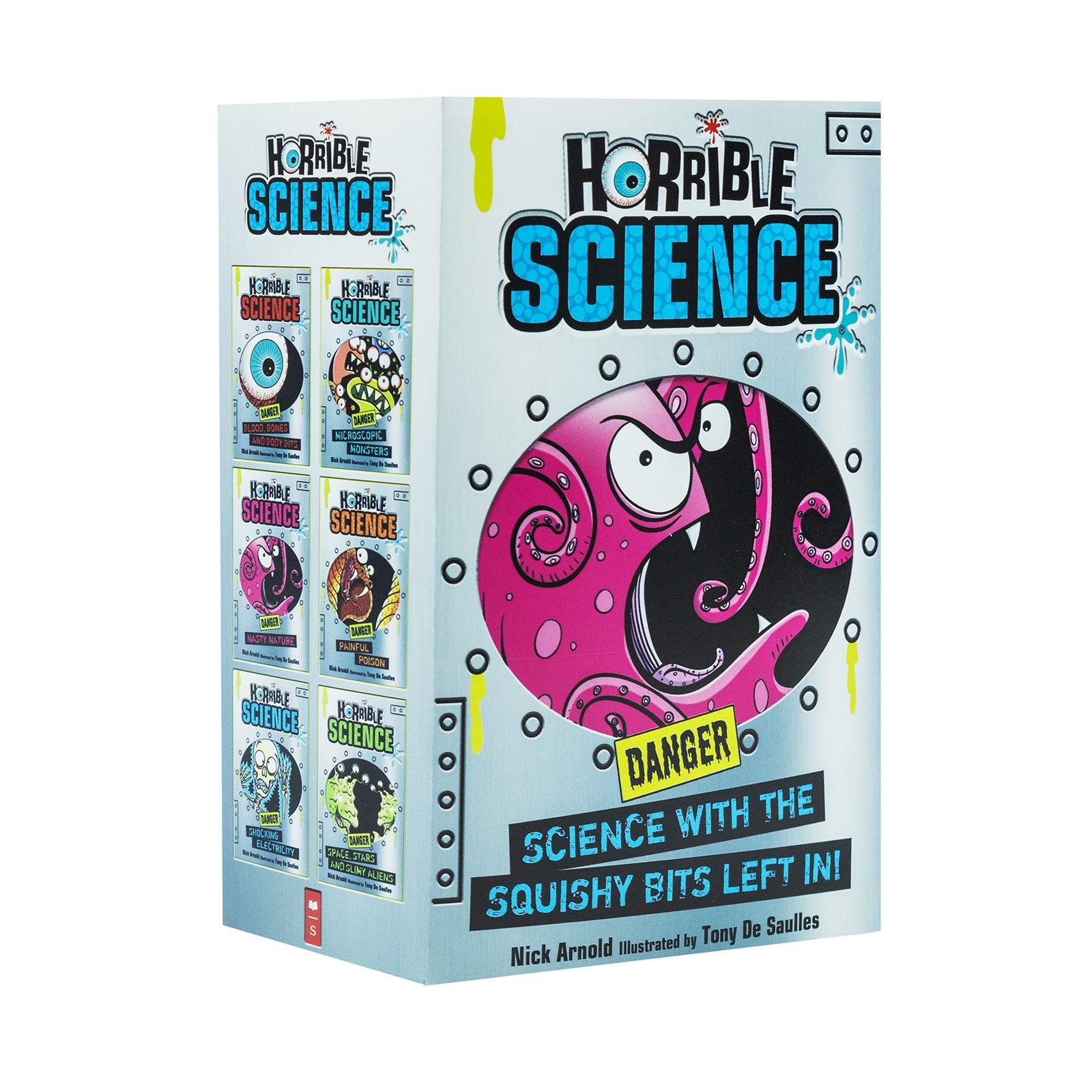 Horrible Science 6 Books Collection Set by Nick Arnold – Educational S