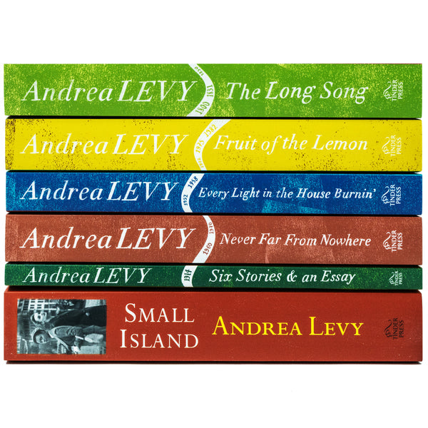 ["9781035412211", "andrea levy", "andrea levy author", "andrea levy book collection", "andrea levy book collection set", "andrea levy books", "andrea levy collection", "andrea levy goldman", "andrea levy small island", "Booker Library", "booker prize", "bookerprizes", "Every Light In House Burning", "Fruit of The Lemon", "man booker prize", "Never Far From Nowhere", "Six Stories And An Essay", "Small Island", "The Booker Library", "the Booker Prize", "The Long Song", "THE MAN BOOKER PRIZE", "thebookerprizes"]