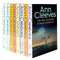 Ann Cleeves Tv Vera Stanhope Series Collection 8 Books Set Telling Tales Harbour Street Silent Voices Hidden Depths