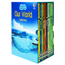 Usborne Beginners Our World Series 10 Books Collection Box Set (Planet Earth, Weather, Trees, Under the Sea, Volcanoes)