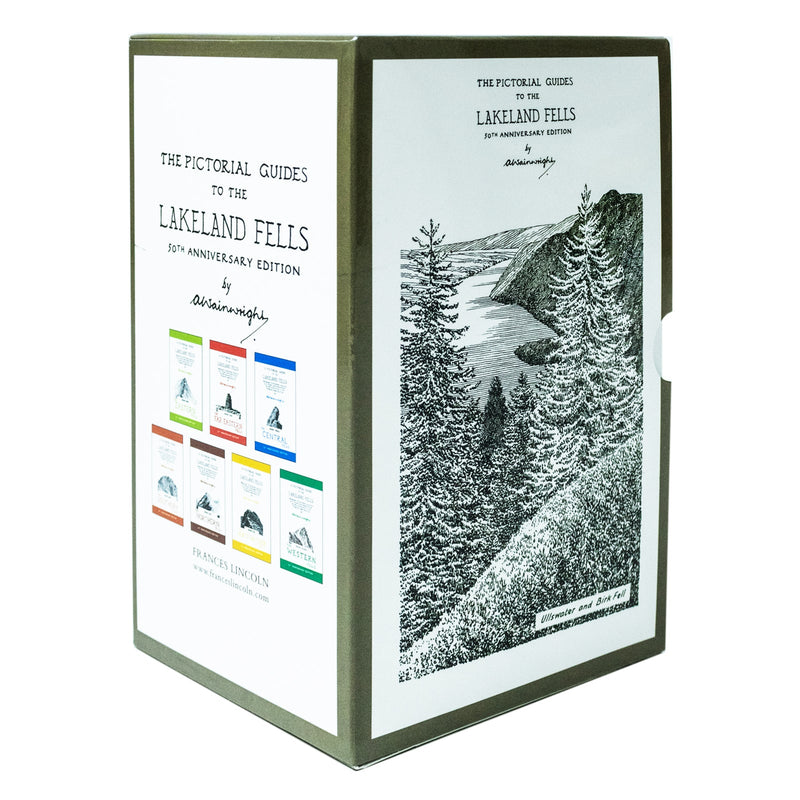 Pictorial Guide To the Lakeland Fells 7 Books Set By Alfred Wainwright