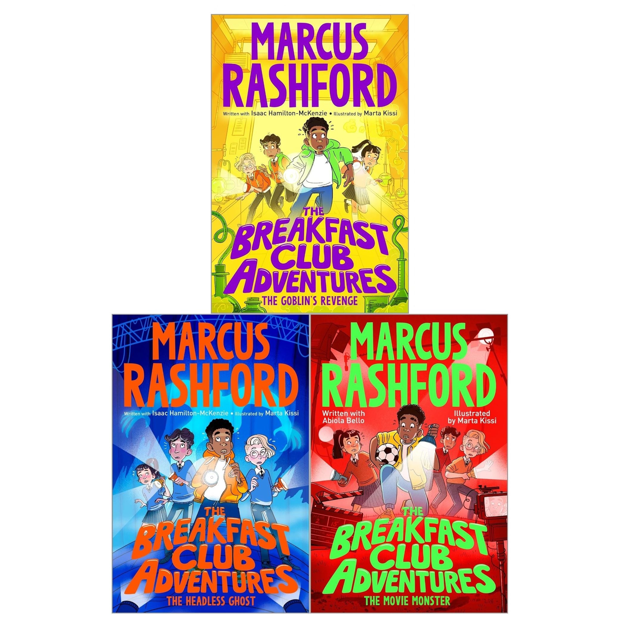 The Breakfast Club Adventures Series Books Collection Set by Marcus