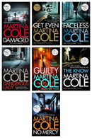 Martina Cole Collection 7 Books Set - Damaged, Dangerous Lady, Faceless, Get Even, Guilty, No Mercy, The Know