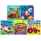 Awesome Engines 5 Books Collection Set (Zoom Rocket Zoom, Dig Dig Digging, Big Digger ABC, Choo Choo Clickety-Clack, Emergency) by Margaret Mayo