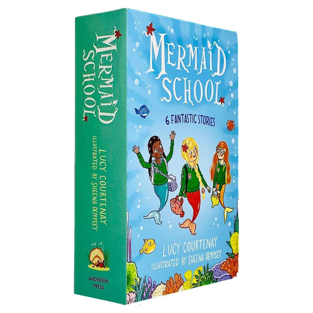 Mermaid School Series 6 Books Collection Set By Courtenay Dempsey M mermaid-school-series-6-books-collection-set-by-courtenay-dempsey-m