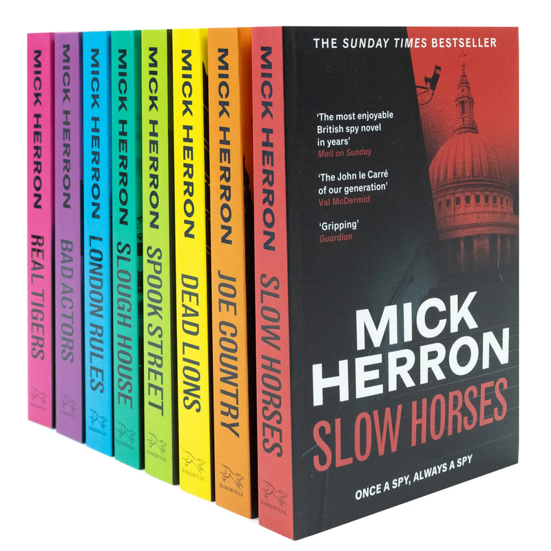 ["9780127400006", "adult fiction", "Adult Fiction (Top Authors)", "adult fiction book collection", "adult fiction books", "adult fiction collection", "apple", "apple tv plus", "Bad Actors", "Crime", "crime books", "crime fiction", "crime mystery books", "crime mystery fiction", "crime thriller", "crime thriller books", "Dead Lions", "Joe Country", "London Rules", "Mick Herron", "Mick Herron books", "Mick Herron collection", "Mick Herron series", "Mick Herron set", "Mick Herron slough house", "Real Tiger", "Slough House", "Slough House Thriller Series", "Slough House Thrillers", "Slow Horses", "Slow Horses apple tv", "Slow Horses tv", "Spook Street"]