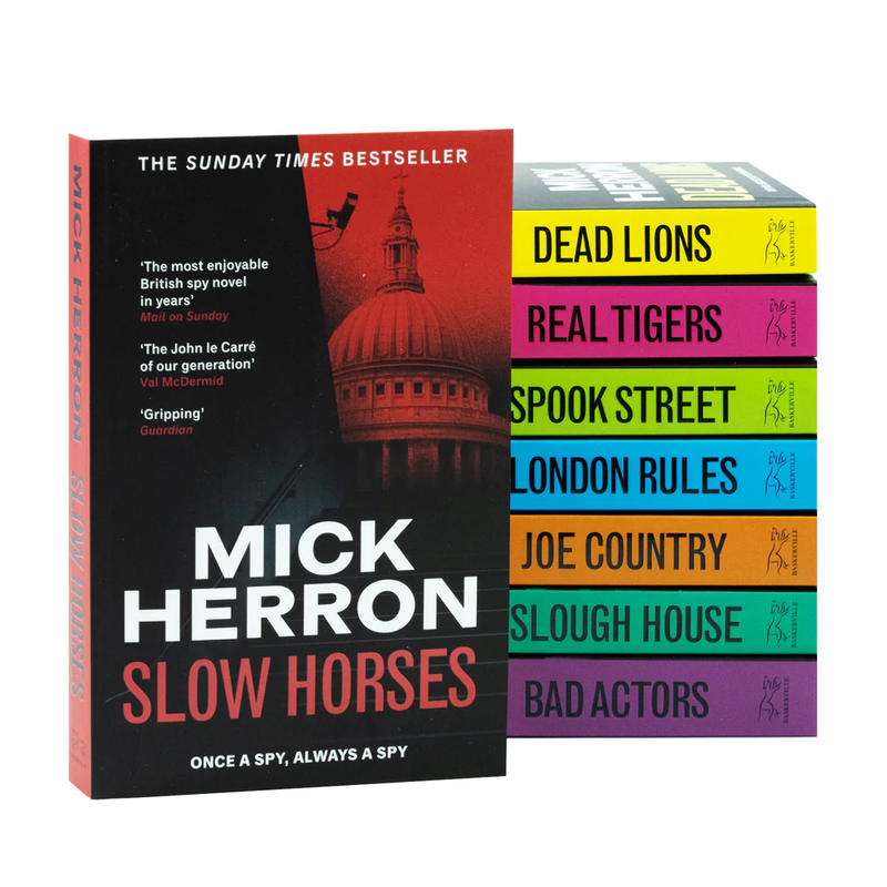 ["9780127400006", "adult fiction", "Adult Fiction (Top Authors)", "adult fiction book collection", "adult fiction books", "adult fiction collection", "apple", "apple tv plus", "Bad Actors", "Crime", "crime books", "crime fiction", "crime mystery books", "crime mystery fiction", "crime thriller", "crime thriller books", "Dead Lions", "Joe Country", "London Rules", "Mick Herron", "Mick Herron books", "Mick Herron collection", "Mick Herron series", "Mick Herron set", "Mick Herron slough house", "Real Tiger", "Slough House", "Slough House Thriller Series", "Slough House Thrillers", "Slow Horses", "Slow Horses apple tv", "Slow Horses tv", "Spook Street"]