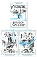 The Mistborn Trilogy 3 Books Set Collection By Brandon Sanderson (Mistborn, The Well of Ascension, The Hero of Ages)