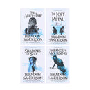 Mistborn Quartet 4 Books Boxed Set: The Alloy of Law, Shadows of Self, The Bands of Mourning, The Lost Metal