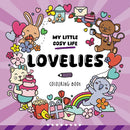 My Little Cosy Life 3 Books Collection Set (Cuties, Foodies, Lovelies) | Cute Kawaii Colouring Book for Teens and Adults Featuring Adorable Animals, Purmaids and Cosy Scenes