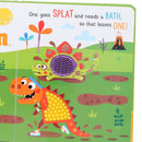 Never Touch a Dinosaur Gift Box - Includes 2 Books and 3 Jigsaws with bumpy silicone touches
