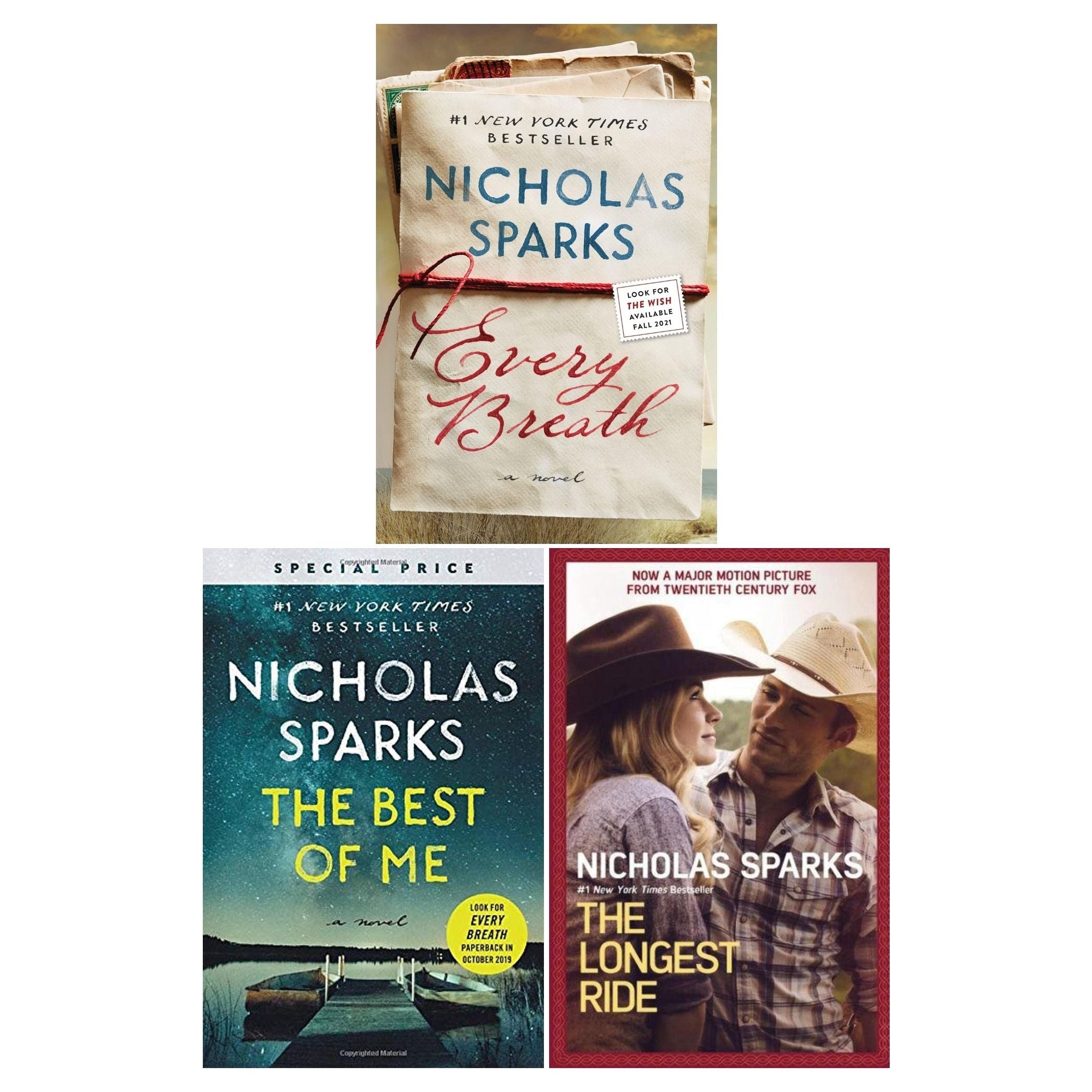 2021 Best Selling Books Amazon 2019 Nicholas Sparks Collection