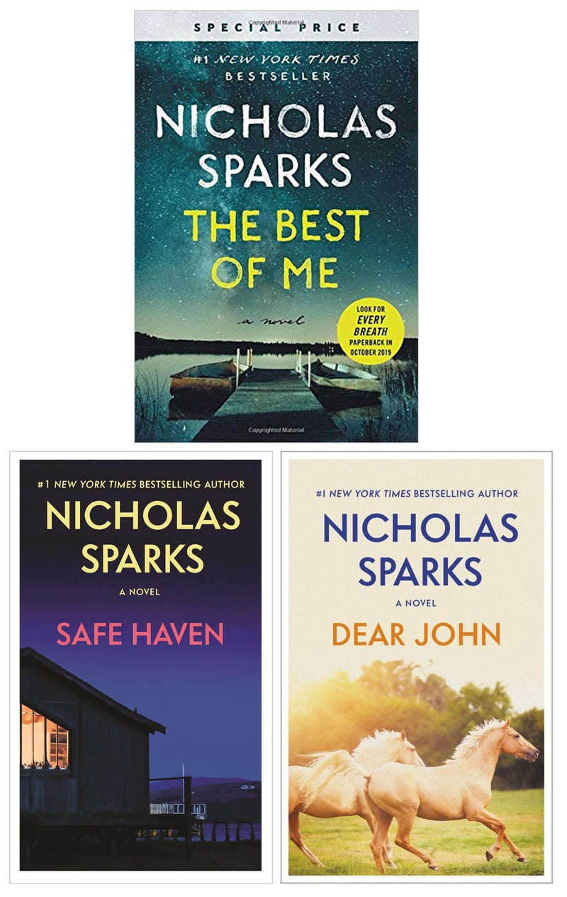 ["a walk to remember", "adult fiction", "Adult Fiction (Top Authors)", "adult fiction book collection", "adult fiction books", "best novels on love stories", "best selling author", "contemporary romance", "Dear John", "every breath", "every breath nicholas sparks", "fiction books", "message in a bottle", "nicholas sparks", "nicholas sparks book collection", "nicholas sparks book collection set", "nicholas sparks book set", "nicholas sparks books", "nicholas sparks books 2020", "nicholas sparks collection", "nicholas sparks love stories collection", "nicholas sparks message in a bottle", "nicholas sparks novels", "nicholas sparks the wish", "romance saga", "Safe Haven", "sparks books", "the best of me", "the longest ride", "the notebook novel", "two by two"]