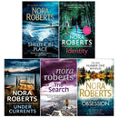 Nora Roberts 5 Books Collection Set (The Obsession, Shelter in Place, The Search, Identity, Under Currents)