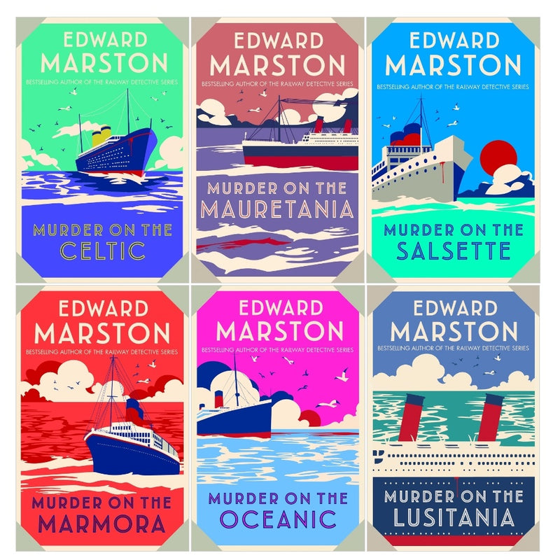 ["9780678458457", "edward marston", "edward marston book collection", "edward marston book collection set", "edward marston books", "edward marston collection", "edward marston ocean liner", "edward marston ocean liner book collection", "edward marston ocean liner book collection set", "edward marston ocean liner books", "edward marston ocean liner collection", "edward marston ocean liner series", "historical thrillers", "Historical Thrillers Books", "Murder on the Caronia", "Murder on the Lusitania", "Murder on the Marmora", "Murder on the Mauretania", "Murder on the Minnesota", "Murder on the Salsette", "mysteries books", "ocean liner series by edward marston", "ocean liner series edward marston"]