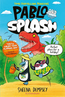 Pablo and Splash Graphic Novel Series by Sheena Dempsey 4 Books Collection Set (Pablo and Splash, Frozen in Time, Roman Holiday, Castle Quest: World Book Day)